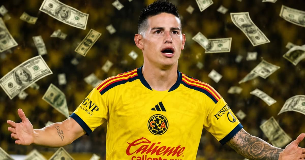 El gol de James Rodríguez al América.