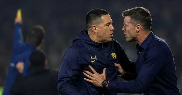 Efraín Juárez y Esteban Solari.