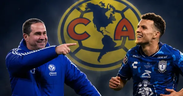 André Jardine junto a Oussama Idrissi.