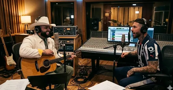 Sergio Ramos habría buscado sacar un álbum con Carin León pero la directiva se lo negó