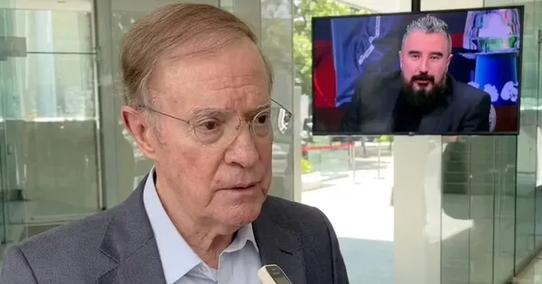 Ilustración digital de José Ramón Fernández en una entrevista