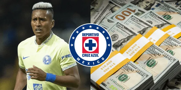 A diferencia del América, la cifra que pagaría Cruz Azul por concretar el fichaje de Pedro Aquino
