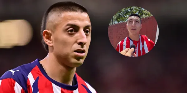 Aficionado de Chivas sorprende en Verde Valle por su parecido físico a Roberto Alvarado