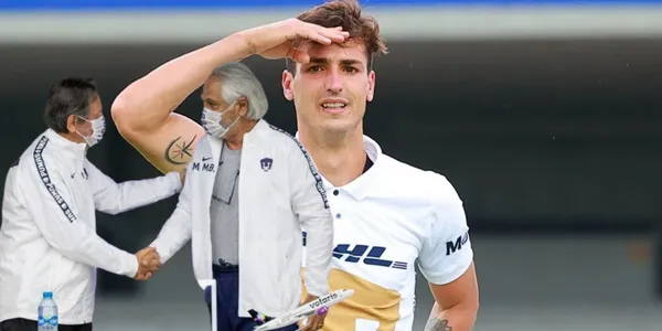 Al final no fue Juan Ignacio Dineno la primera baja de los Pumas para el Clausura 2024