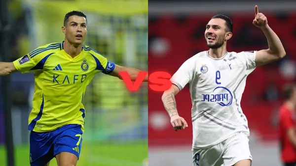 Al Nassr vs Esteghlal | Fotos: @AlNassrFC_EN y @esteghlal_tw