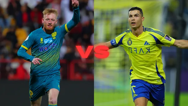 Al-Orobah FC vs Al Nassr | Fotos: @ALOROBAH_FC y @AlNassrFC_EN