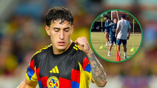 Alejandro Zendejas en el Club América