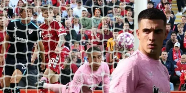 Álex Padilla en el Liverpool vs Athletic Club / FOTO XEU DEPORTES