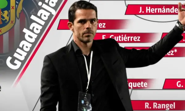 Alineación potencial de las Chivas de Guadalajara, en un gráfico / Claro Sports