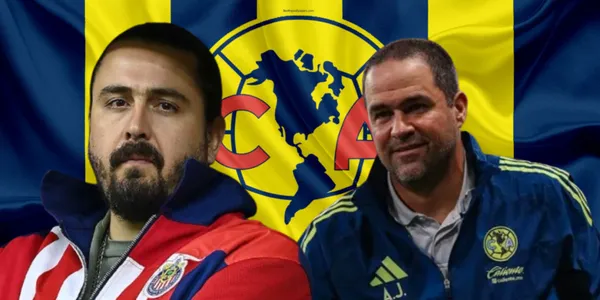 Amaury Vergara junto a André Jardine / FOTO FUTBOL TOTAL