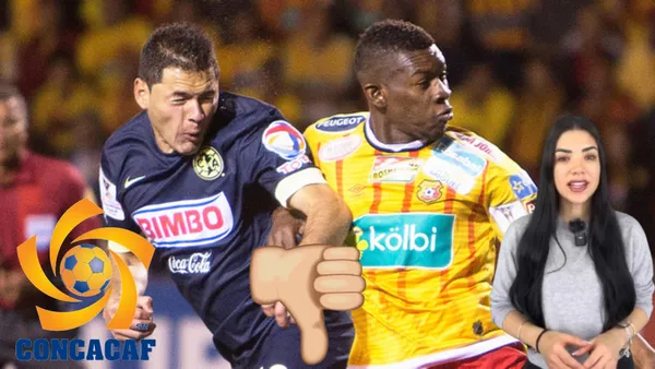 América ya fue eliminado por Herediano de Costa Rica en el temporada 2013-2014.