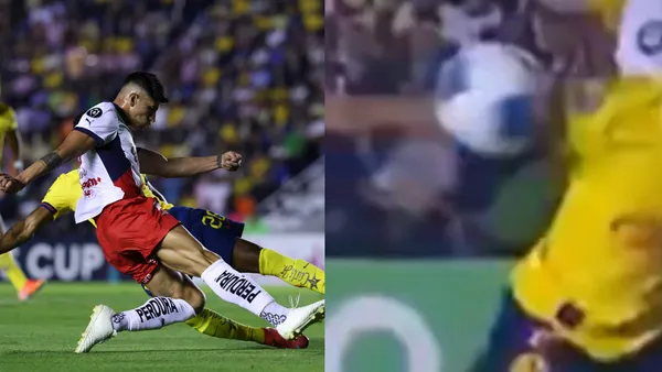 América ya lo gana dos a cero pero la polémica arbitral ya se hizo presente | Foto: Especial