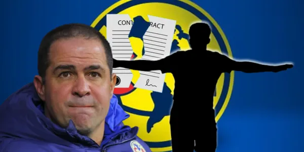 André Jardine junto a futbolista incógnito / FOTO 90 MIN