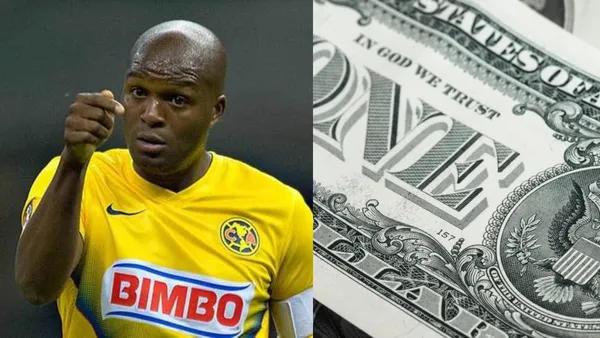 Aquivaldo Mosquera llegó al Club América por 4.2 MDD y ahora tiene un trabajo donde gana 25 dólares.