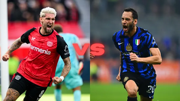 Bayer Leverkusen vs Inter de Milán | Fotos: @bayer04fussball y @Inter