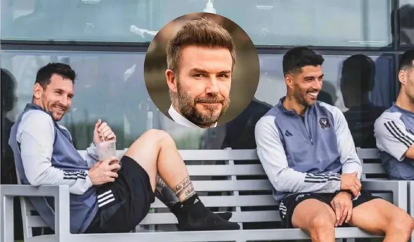 Beckham compartió esta imagen en sus redes sociales