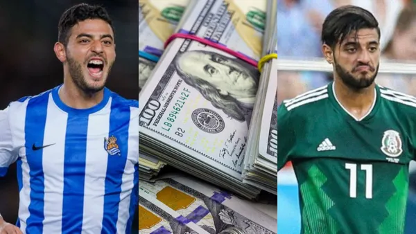 Carlos Vela llegó a tener un precio de 30 MDD de dólares en su mejor momentos, rechazó jugar en el Tri y ahora este es su precio de mercado.