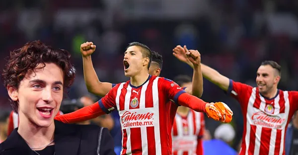 Chalamet es tendencia en Tiktok y el jugador de Chivas que tiene sangre actoral