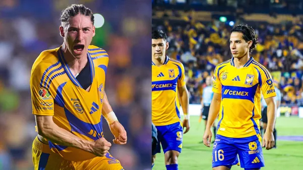 Chivas va por futbolista de Tigres, no son ni Lainez ni Flores | Foto: IG @diego_lainez y @10marceloflores