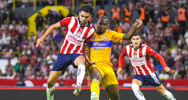 Chivas vs Tigres en el estadio Volcán, por la liguilla (Fuente: Mexsports)
