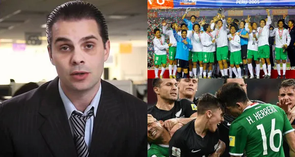 Christian Martinoli y el futbolista que fue campeón del mundo y en lugar de festejar, quiso golpear al comunicador en un baño. El jugador fue parte de los ganadores de la Copa del mundo 2005.