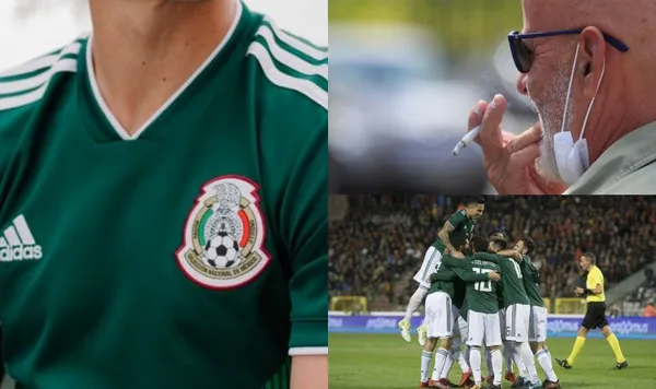 Como en el fútbol del llano. El jugador mexicano que se fumó un cigarrillo para pasar los nervios, pero era en un Mundial.