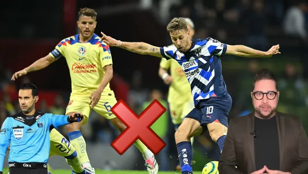 Con goles de Canales y Valdés, Rayados y América dividieron puntos en el Estadio Azteca.