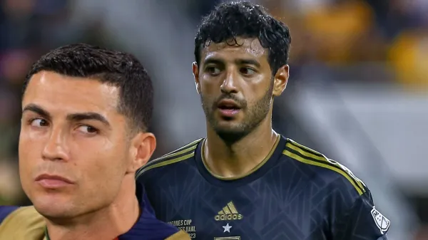 Cristiano Ronaldo y Carlos Vela