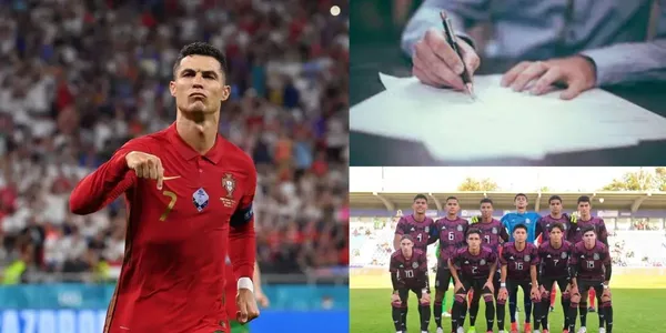 Cristiano Ronaldo y el mexicano que le sigue los pasos (Foto: Especial)