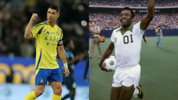 Cristiano y Pelé | Fotos: @Cristiano y @Pele