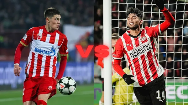 Crvena Zvezda vs PSV Eindhoven | Fotos: @crvenazvezdafk y @PSV