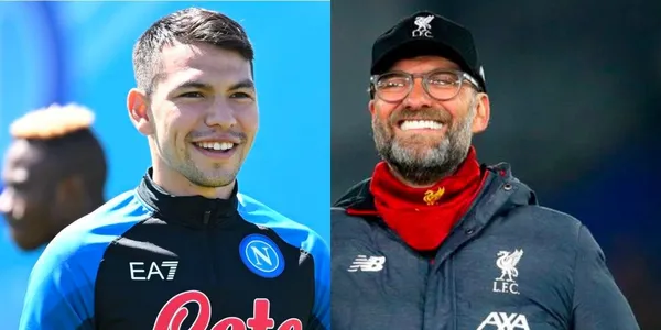Cuando nadie lo esperaba, Jürgen Klopp apareció para darle la mejor noticia a Hirving Lozano