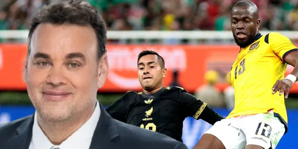 David Faitelson en el México vs Ecuador / FOTO DALLAS MORNING NEWS