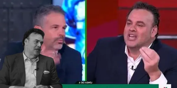 David Faitelson y su altercado con Rafael Puente del Río en vivo / FOTO Captura de Facebook