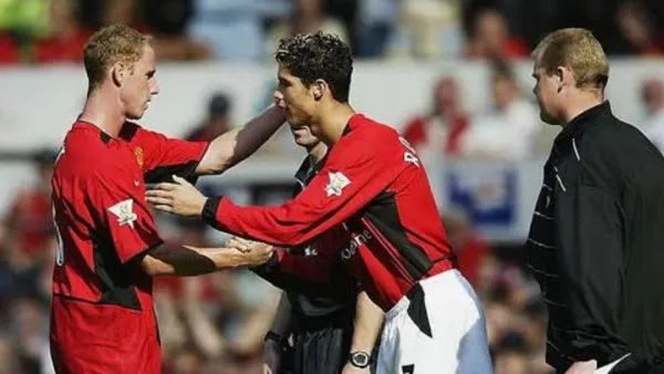 Debut de Cristiano Ronaldo en el Manchester United | Foto: @BlueboyCR7