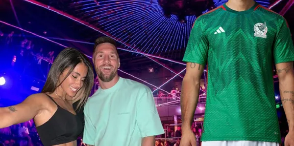 Diego Abreu pasó de estar en una fiesta con Messi a ser olvidado por la selección mexicana