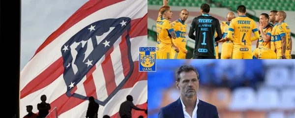 Diego Cocca no le da oportunidad en Tigres aunque ahora pertenece al Atlético de Madrid.