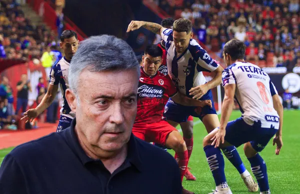 Domenec Torrent y partido Monterrey ante Tijuana/ Foto Soy Rayado.