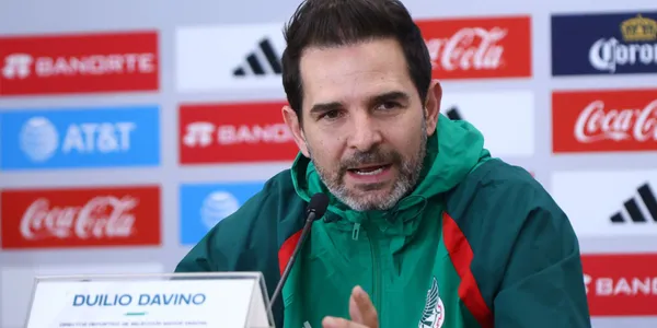 Duilio Davino en la Selección Mexicana (Fuente: Mediotiempo)