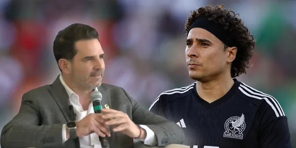 Dulio Davino durante la conferencia de prensa en el CAR / Foto: Claro Sports