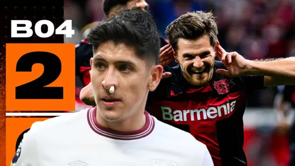 Edson Álvarez y James Hoffman tras Leverkusen vs West Ham