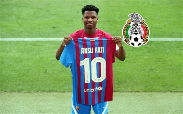 El 10 del Barcelona Ansu Fati lo consideraría para el cuadro Culé. Ya compartió prácticas con él y en silencio puede ser una nueva promesa del Barcelona.