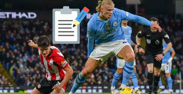 El androide noruego volvió a romper otra racha durante su estadía en el Manchester City, donde no para de anotar goles