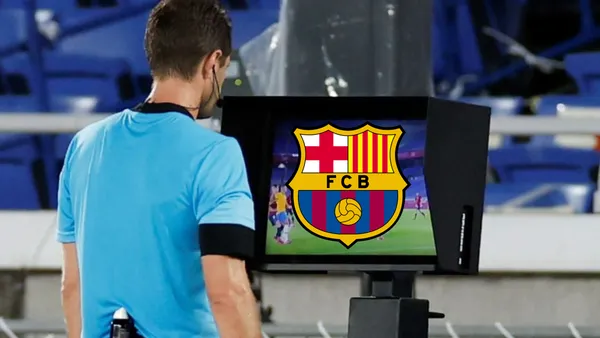 El Barcelona ganó pero el técnico rival lo acusó de ser beneficiado por el VAR