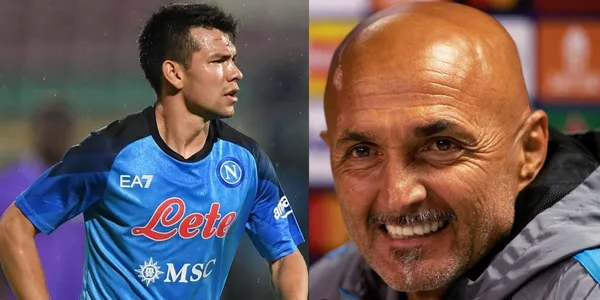 El delantero mexicano Hirving Lozano tendría un fuerte inconveniente en el vestidor del Napoli; Spalletti le da un golpe bajo al Chucky