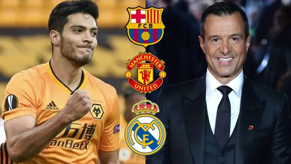 El delantero mexicano Raúl Jiménez podría cambiar de equipo para el verano, Jorge Mendes lo puede llevar a un grande