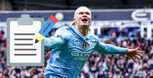 El delantero noruego otra vez rompió todos los libros en su primer partido oficial de este 2024