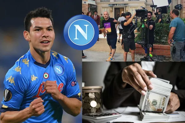 El dinero que cobrará Hirving Lozano mientras graba la nueva serie de TV que sacará el Napoli