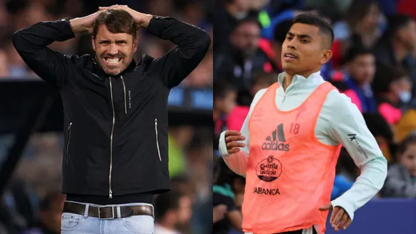 El entrenador del Celta de Vigo, Eduardo Coudet menospreció al mexicano Orbelín Pineda, ahora el destino se las cobra