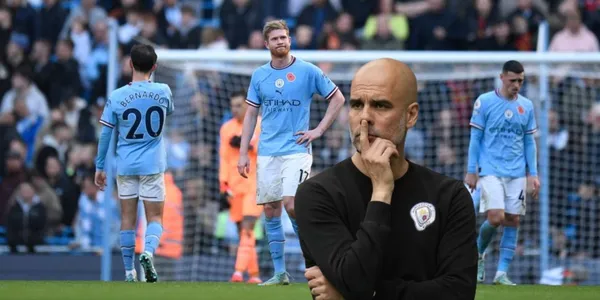 El equipo que lograría cortar la hegemonía del Manchester City, llora Guardiola.